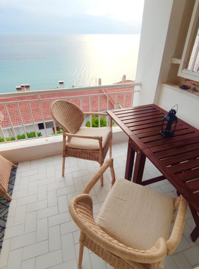 Cozy Seaview Apartment Siviri Exteriér fotografie