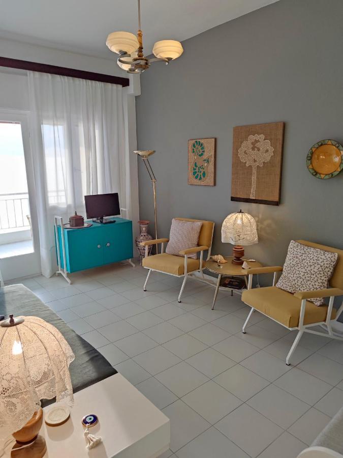 Cozy Seaview Apartment Siviri Exteriér fotografie
