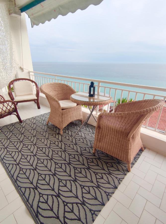 Cozy Seaview Apartment Siviri Exteriér fotografie